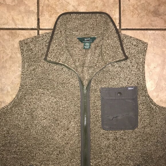 Men's Woolrich Sherpa Fleece Woodland Jacket Vest-Size: XL - Picture 2 of 11